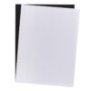 Premium Construction Paper, Heavyweight, Black & White, 9" x 12", 144 Sheets Per Pack, 5 Packs