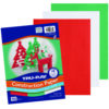 Construction Paper, Heavyweight, Holiday Assortment, 9" x 12", 150 Sheets Per Pack, 3 Packs