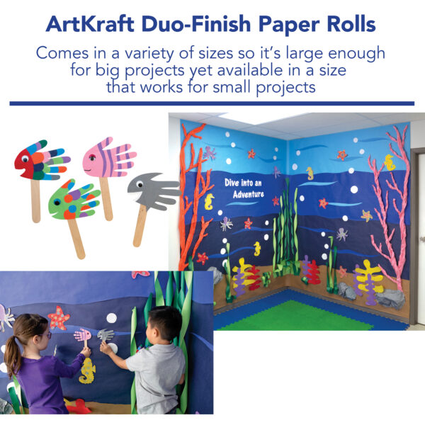 Duo-Finish Paper, Brown, 36" x 1,000', 1 Roll