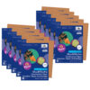 Construction Paper, Medium Weight, Brown, 9" x 12", 50 Sheets Per Pack, 10 Packs