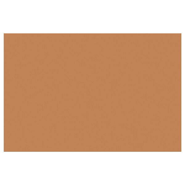 Construction Paper, Medium Weight, Brown, 12" x 18", 50 Sheets Per Pack, 5 Packs
