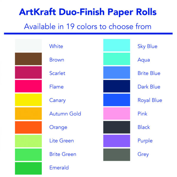 Duo-Finish Paper, Orange, 36" x 1,000', 1 Roll