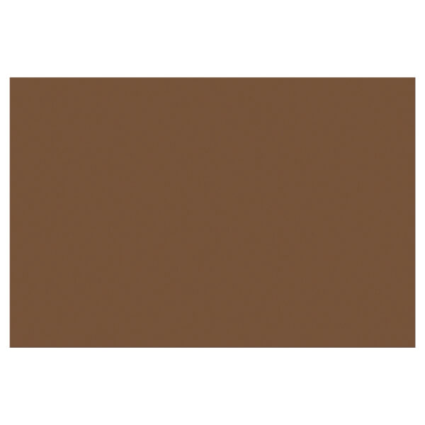 Construction Paper, Medium Weight, Dark Brown, 12" x 18", 50 Sheets Per Pack, 5 Packs