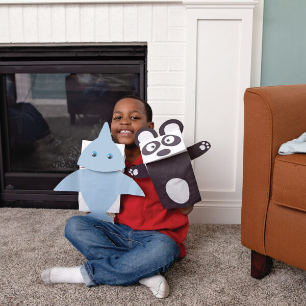 Kraft Bag, White, 6" x 3-5-8" x 11", 100 Bags Per Pack, 2 Packs