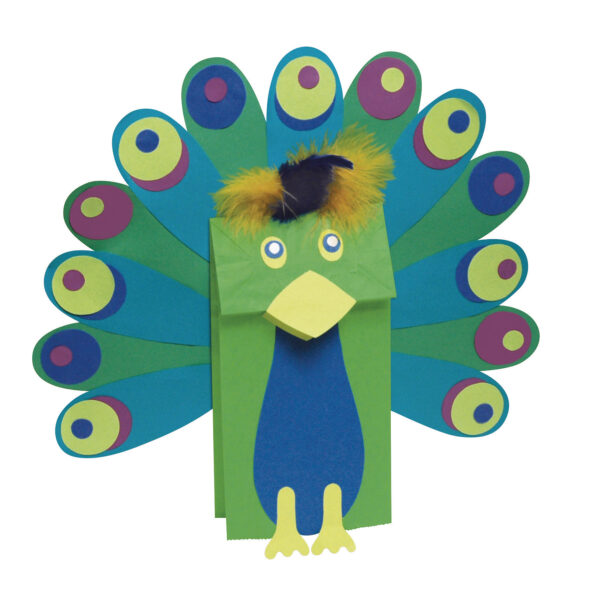 Mini Kraft Bag, Assorted Bright Colors, 4-1-8" x 2-5-8" x 8", 28 Per Pack, 3 Packs