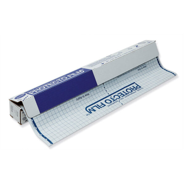 ERSPAC72380.jpg Protecto Film, Clear, Non-Glare Plastic, Dispenser Box Included, 24" x 33', 1 Roll