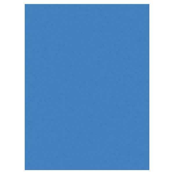Construction Paper, Medium Weight, Blue, 9" x 12", 50 Sheets Per Pack, 10 Packs