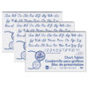 Chart Tablet, Cursive Cover, Unruled 24" x 16", 25 Sheets, 3 Tablets
