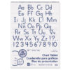 Chart Tablet, Manuscript Cover, 1-1-2" Ruled, 24" x 32", 25 Sheets, Pack of 2