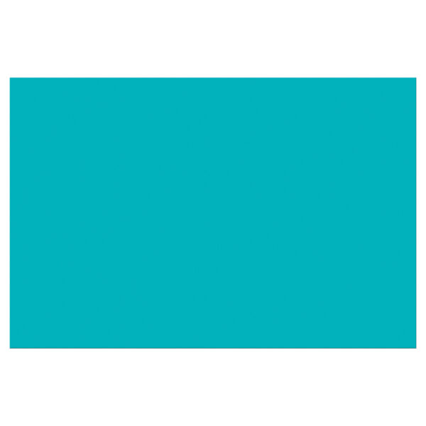 Construction Paper, Medium Weight, Turquoise, 12" x 18", 50 Sheets Per Pack, 5 Packs