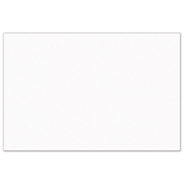 Construction Paper, Medium Weight, Bright White, 12" x 18", 50 Sheets Per Pack, 5 Packs