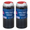 Glitter, Black, 1 lb. Per Jar, 2 Jars