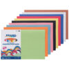 Construction Paper, Standard Weight, 10 Assorted Colors, 12" x 18", 100 Sheets Per Pack, 3 Packs