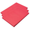 Construction Paper, Medium Weight, Holiday Red, 12" x 18", 100 Sheets Per Pack, 3 Packs
