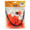 ERSPACAC5714-6_3.jpg Pom Pon Animal Plate Kit, Clownfish, 7.5" x 8" x 1", 6 Kits