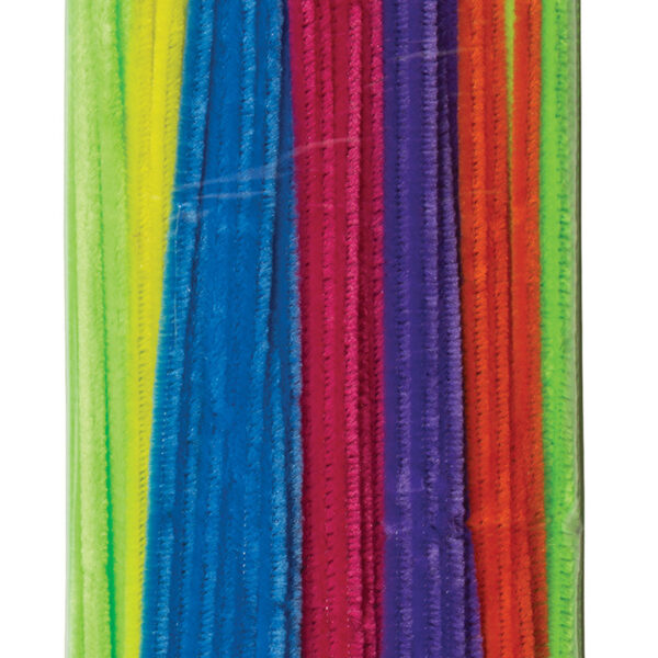 ERSPACAC711004-12_1.jpg Jumbo Stems, Hot Assorted Colors, 12" x 6 mm, 100 Per Pack, 12 Packs