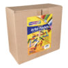 Square Artist Pastels, 24 Assorted Colors, 6 Each, 2-3-8" x 3-8" x 3-8", 144 Pieces