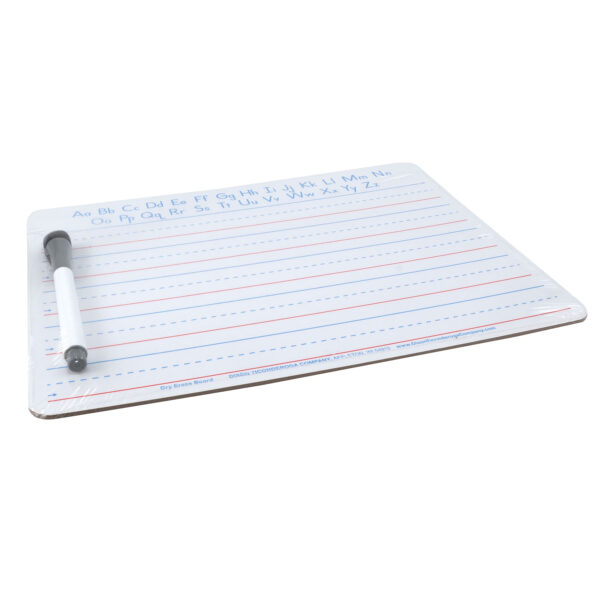 ERSPACAC9877C1-5_2.jpg Handwriting Whiteboard Dry Erase Set, 2-Sided, Ruled-Plain, with Marker-Eraser, 9" x 12", 5 Sets