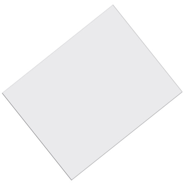 Premium Poster Board, White, 22" x 28", 25 Sheets
