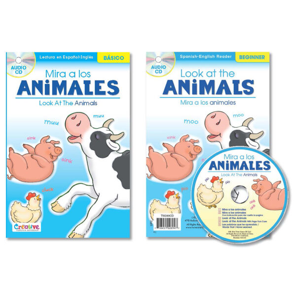 Spanish-English Readers with Audio CD Bundle, Set of 12