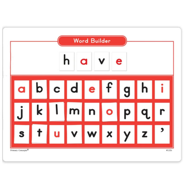 Magnetic Word Builder