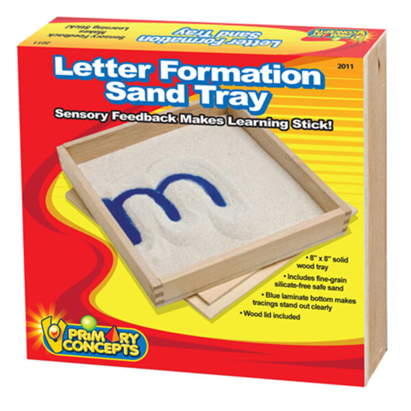 ERSPC-2011_1.jpg Letter Formation Sand Tray, 8" x 8"