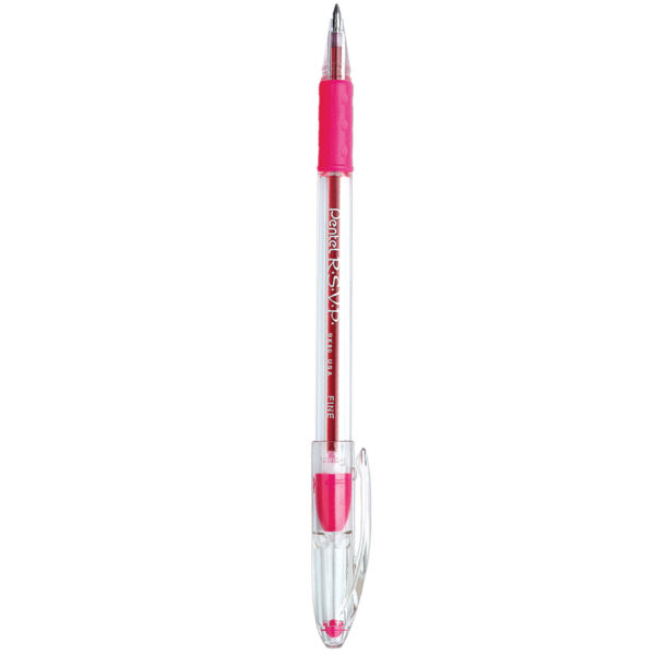 R.S.V.P. Ballpoint Pen, Fine Point, Pink, Pack of 24