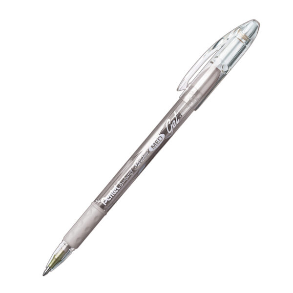 Sunburst Metallic Pen, Silver, Pack of 12