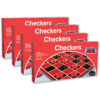 ERSPRE111212-4.jpg Checkers Game, Pack of 4