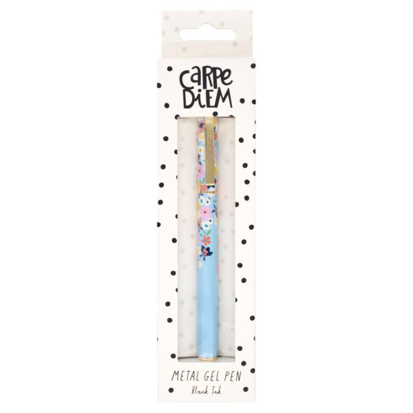 Metal Gel Pen - Ditzy Floral - Pack 6