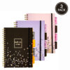 Rochelle and Jess B5 Project Books - Assorted - Pack 3