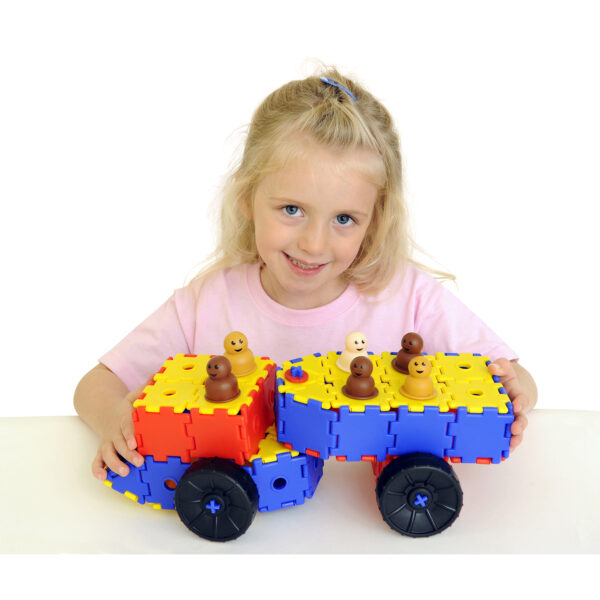 Junior Building Set, 124 Pieces