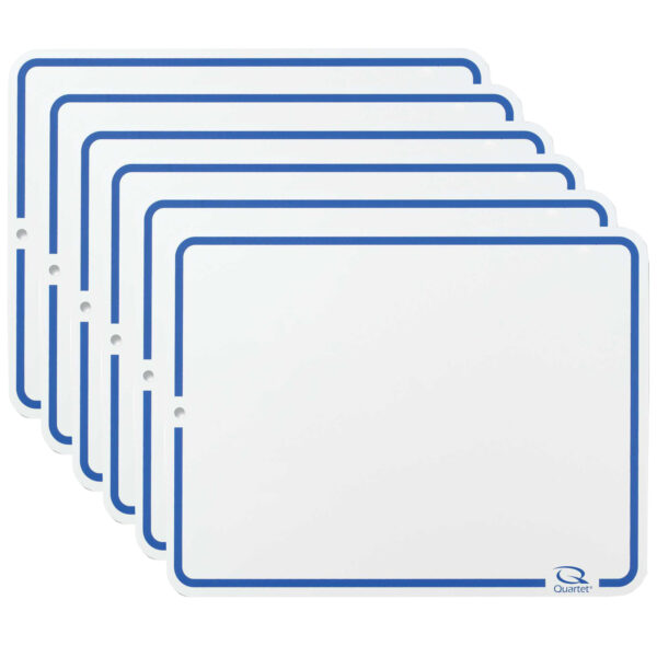ERSQRT12900962A-6.jpg Education Lap Board, 9" x 12", Dry-Erase Surface, Marker Included, Pack of 6