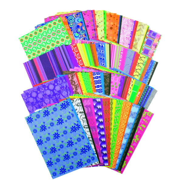 ERSR-15203-2-1.jpg Decorative Hues Paper, 5.5" x 8.5", 192 Sheets Per Pack, 2 Packs