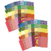 All Kinds of Fabric Design Papers, 5.5" x 8.5", 200 Sheets Per Pack, 2 Packs