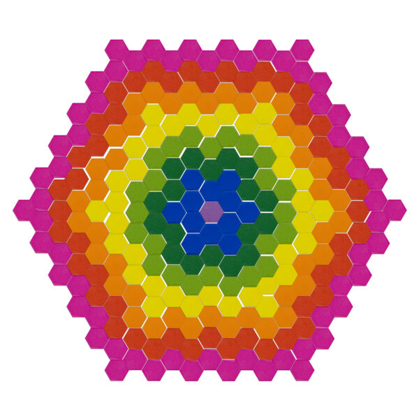 ERSR-15631-3_1.jpg Hexagon Mosaics, 2000 Per Pack, 3 Packs