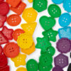 Really Big Buttons, 8 Shapes, 1 lb.