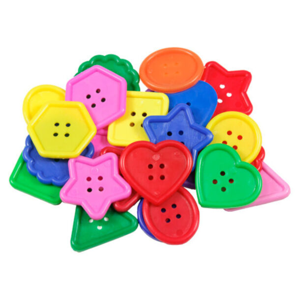 Really Big Buttons, 8 Shapes, 1 lb.