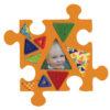 Picture Frame Puzzle Pieces, 24 Per Pack, 2 Packs