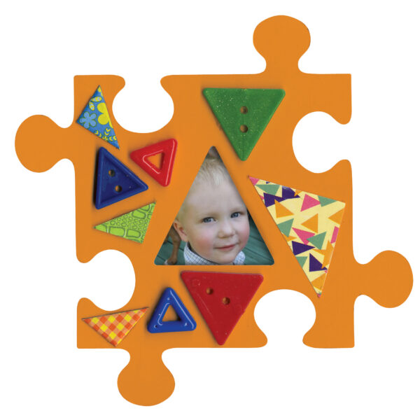 Picture Frame Puzzle Pieces, 24 Per Pack, 2 Packs
