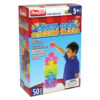Crystal Color Stacking Blocks, Set of 50