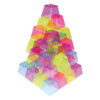 Crystal Color Stacking Blocks, Set of 50