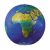 Inflatable Topographical Globe, 12", Pack of 2