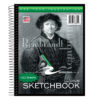 Sketchbook, 11" x 8-1-2", 100 Sheets, Pack of 2