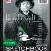 Sketchbook, 11" x 8-1-2", 100 Sheets, Pack of 2