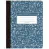ERSROA77261-6_1.jpg Composition Book, Unruled, 100 Sheets, 9.75" x 7.5", Blue Marble, Pack of 6