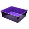 Double Stowaway Tray Only, Purple, Pack of 3