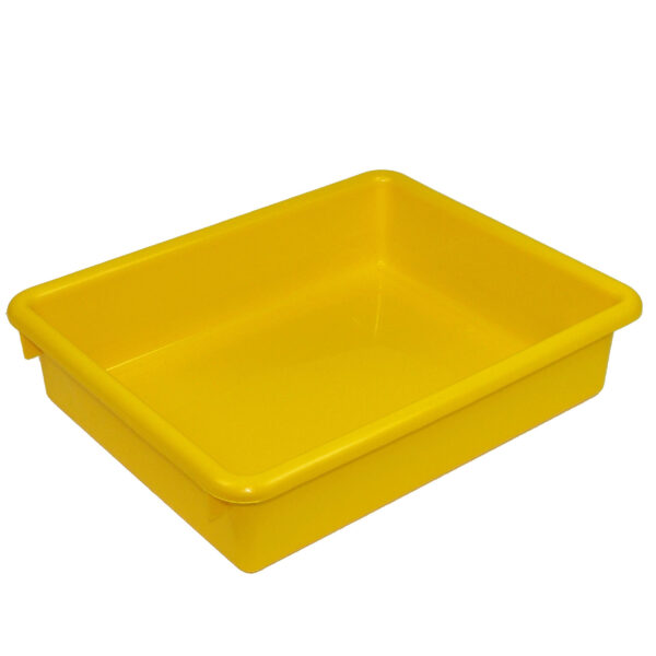 ERSROM15103-3_1-1.jpg Stowaway 3" Letter Tray no Lid, Yellow, Pack of 3