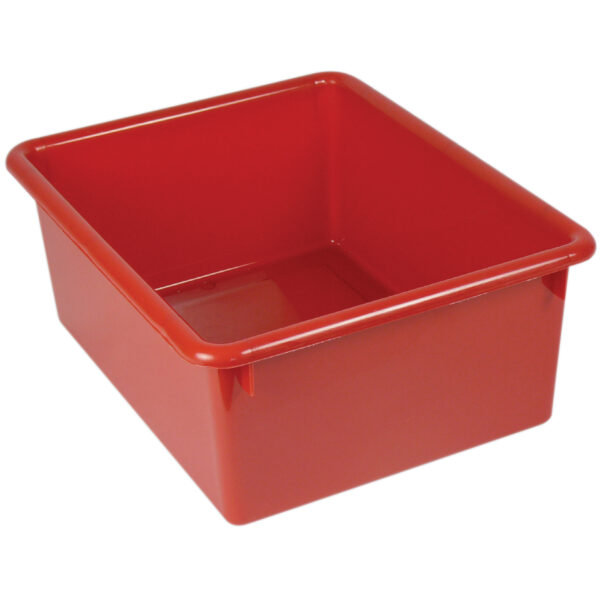 ERSROM16102-3_1-1.jpg Stowaway 5" Letter Box no Lid, Red, Pack of 3