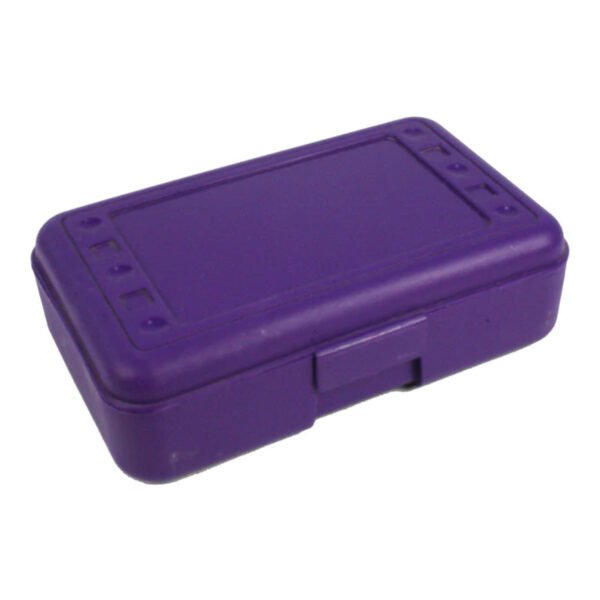 Pencil Box, Purple, Pack of 12